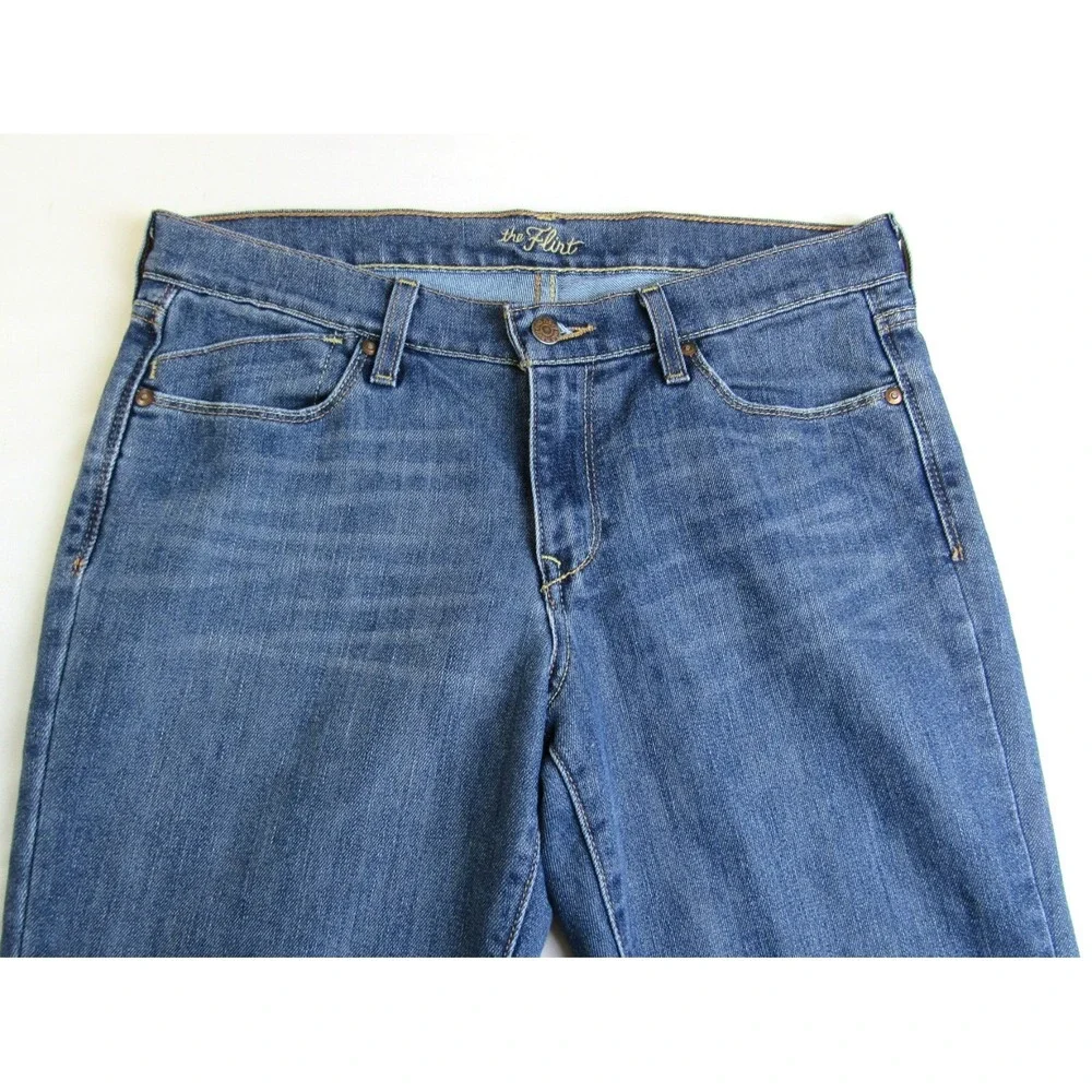 Old Navy Jeans The Flirt Boot Cut Mid Rise Women's Size 10 Inseam 33